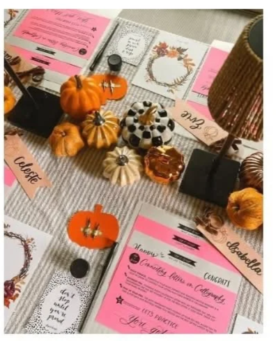 Modern Day Calligraphy & Pumpkin Lettering for Beginners