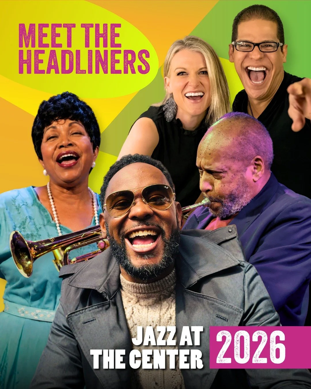 Are you ready for Jazz At The Center? 
If you haven't yet, please check out the lineup:

@pavel.directcontact : This isn't your standard "sit-still" jazz show! We&rsquo;re bringing the fire, featuring the powerhouse vocals of Leah Crane and