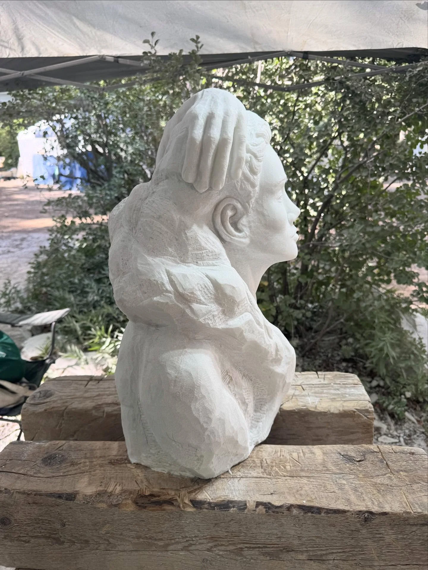 Day 7. There is a bonus day and I will be making the most of it. So this isn&rsquo;t quite the end for Marble Marble, but definitely not the end for this piece. Quiting work early. It was only worth it because of the super fun party tonight :-)

#bur
