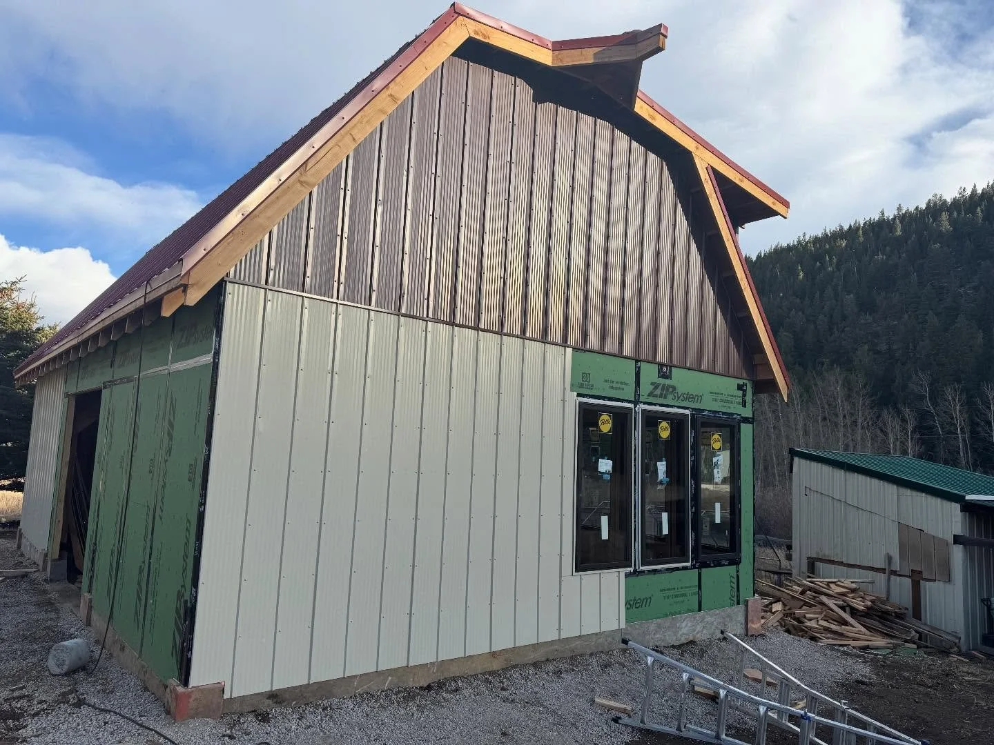 Another day, another batch of cuts from cutting and mounting sheet metal. Woof.

One day this will be finished and I&rsquo;ll be able to get back to making some art.