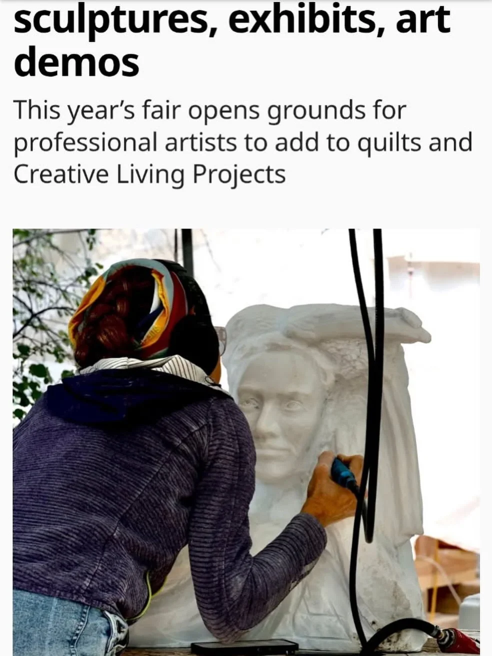 https://www.dailycamera.com/2026/07/31/boulder-county-fair-art/
#burlycarving
#juliagermanfinearts
#bouldercountyfair