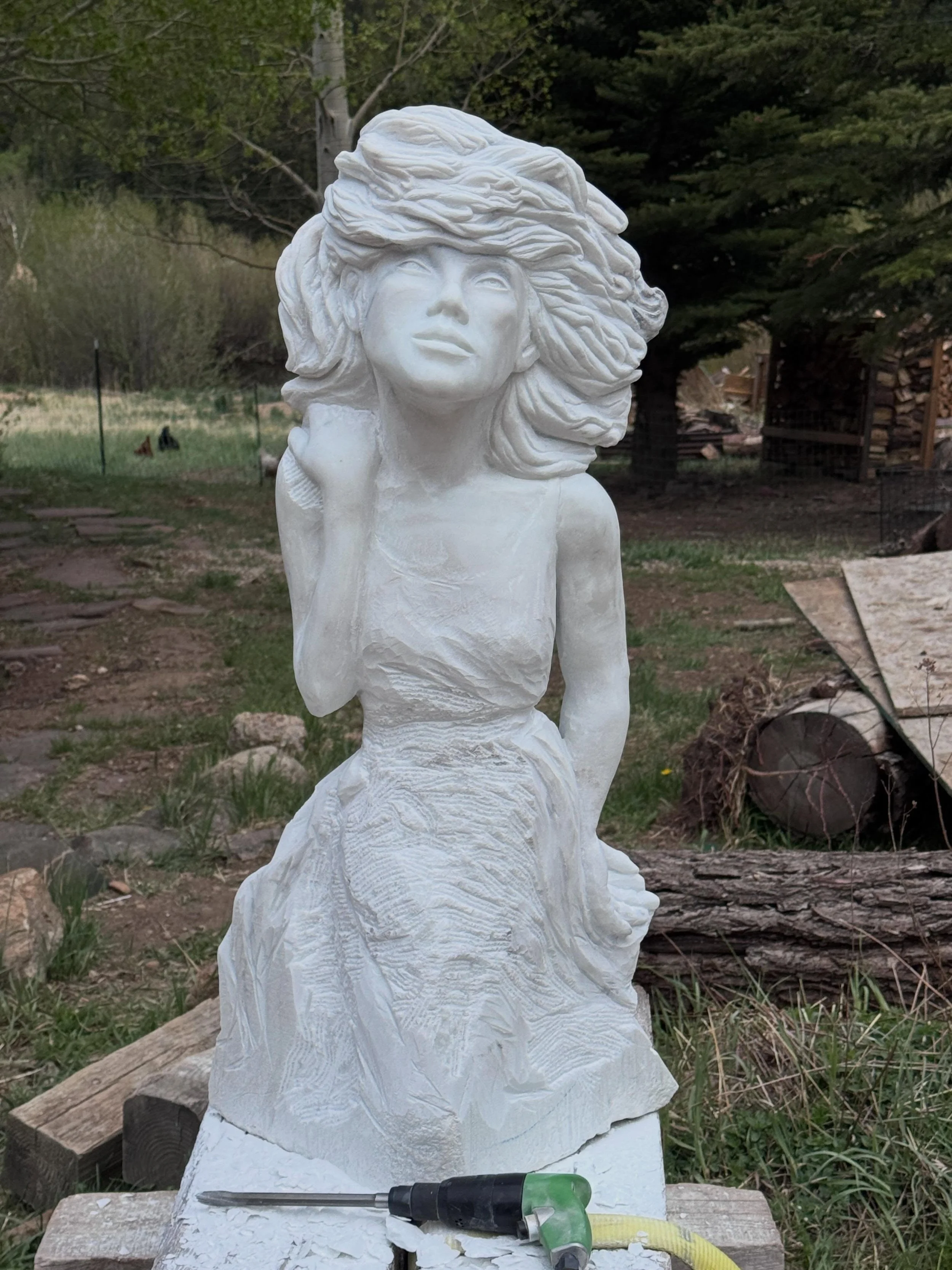 Working on the wind dancer. 
If you&rsquo;re willing, I&rsquo;d still love to get your vote in the peoples artist competition. I&rsquo;m sorry it&rsquo;s hard to copy the link but if you search for people&rsquo;s artist in my name, hip-hop right up. 