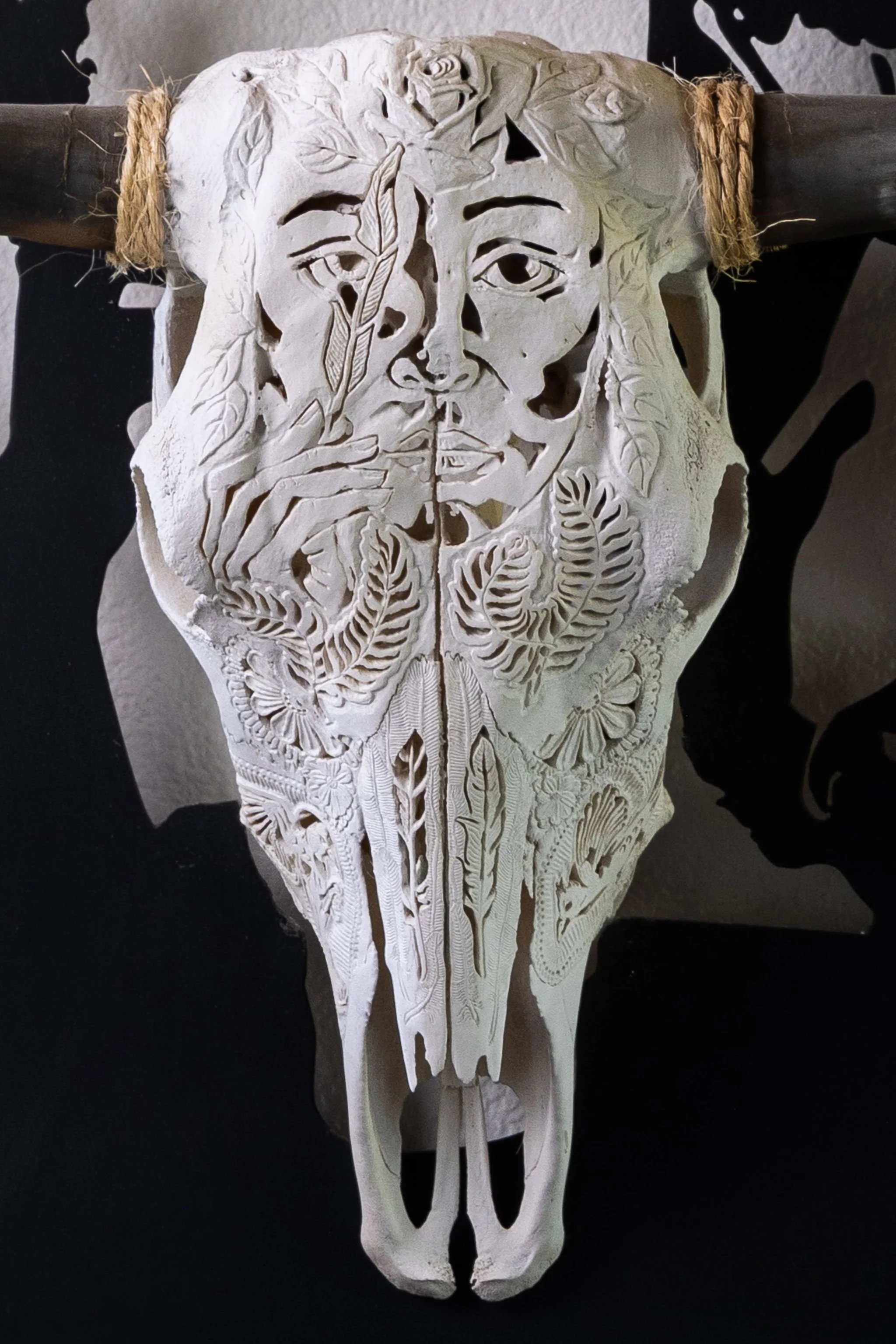 Vulture and Skull