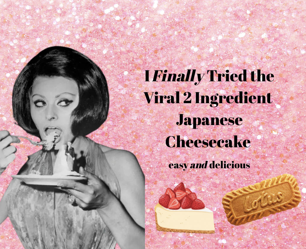 I Tried the Viral 2 Ingredient Japanese Cheesecake