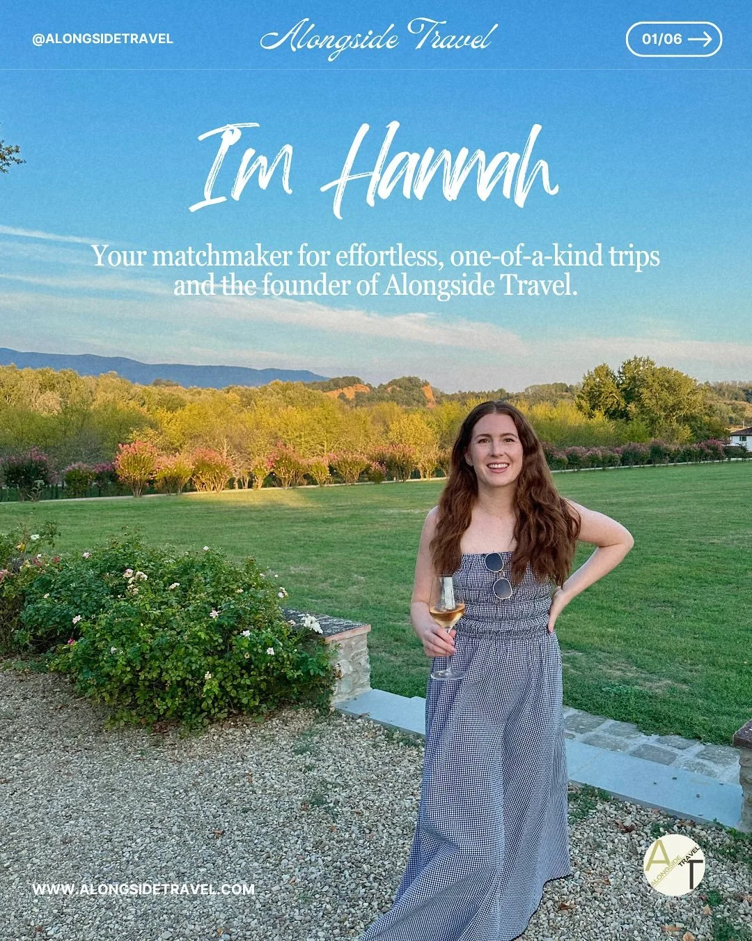 I&rsquo;m Hannah, the travel advisor and trip matchmaker extraordinaire behind Alongside Travel.

I design trips that feel deeply personal and effortless, so you can simply enjoy the journey.

I&rsquo;m proud to share I&rsquo;m now a part of Fora X &