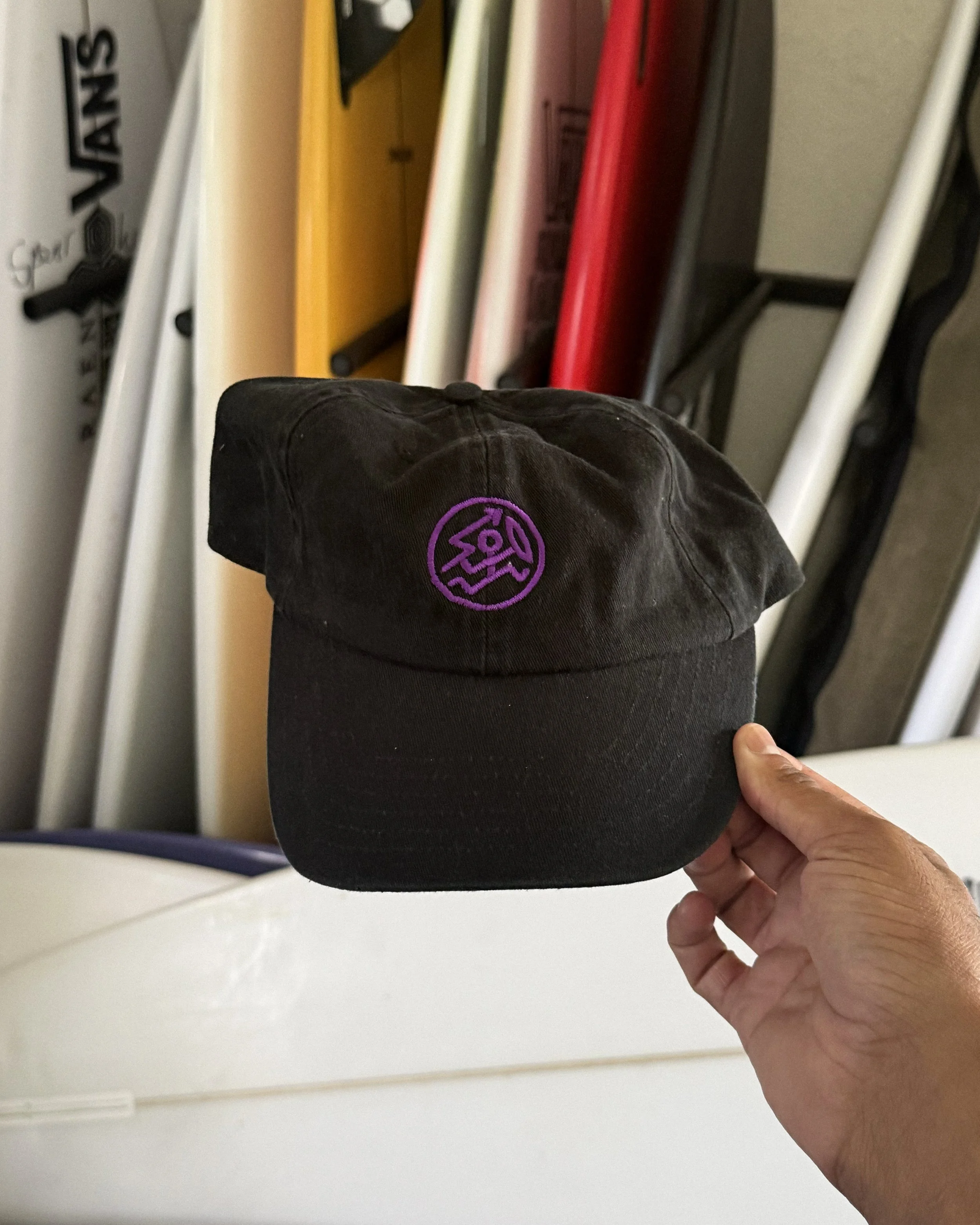 Spearhead Cap Black/Purple