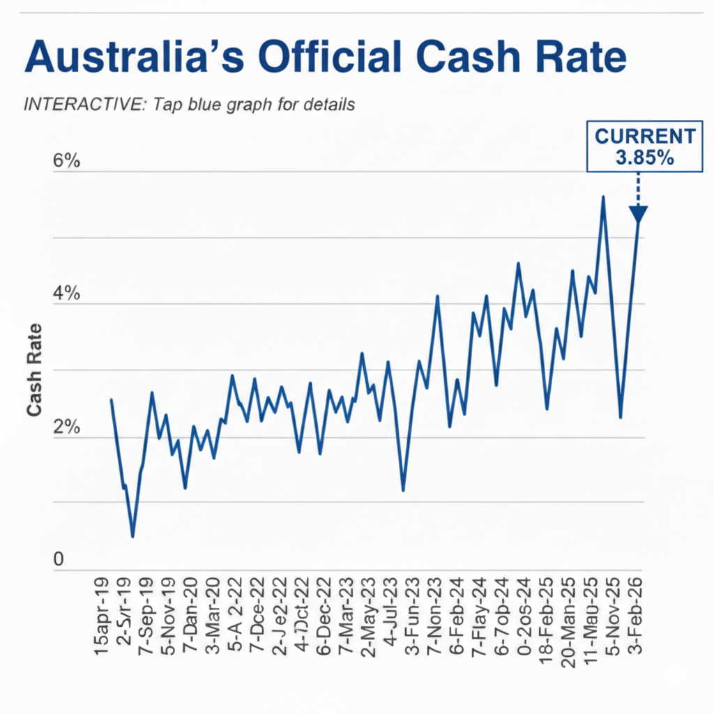 The RBA’s February U-Turn: What the 3.85% Rate Hike Means for You