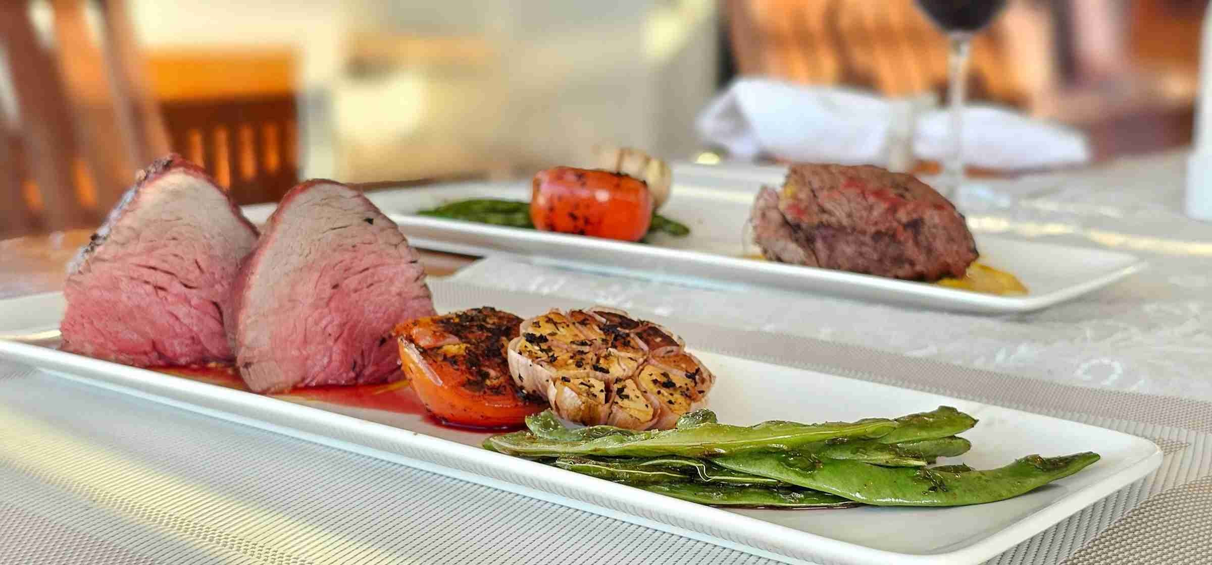 Gourmet Dining at Sea on Charter In The Bahamas