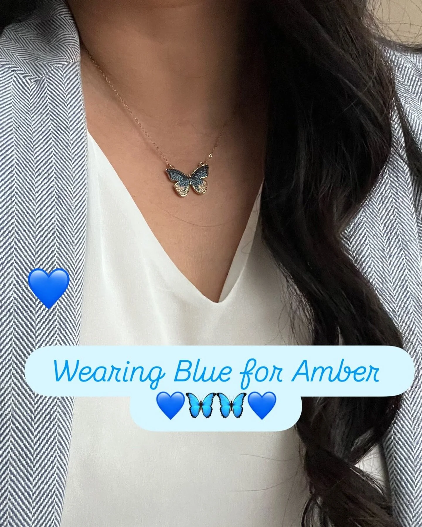 💙🦋

If you missed the call to wear blue today in Amber&lsquo;s memory, you still have some the rest of the day to grab something blue carry it with you or wear it in her honor.

#amberczech #womenintrades #womeninconstruction #wearblueforamber