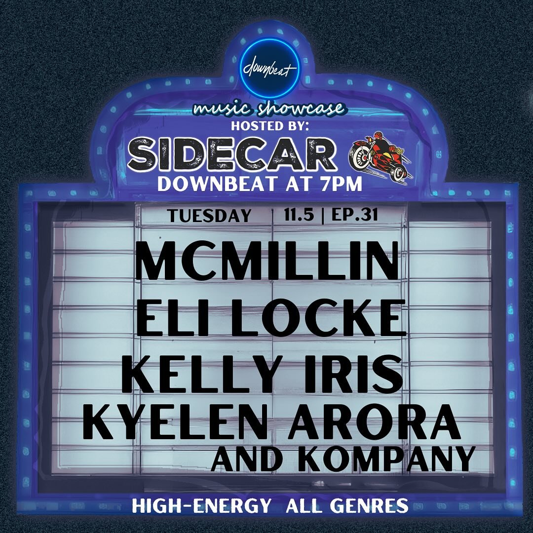 Tuesday Night &bull; Nov 5 ~ Cast your vote then come through for a night of amazing music! 

☆ AMPS ON &bull; PARTY UP ☆
♪ EVERY TUESDAY NIGHT ♪ 
d o w n b e a t  a t  s e v e n