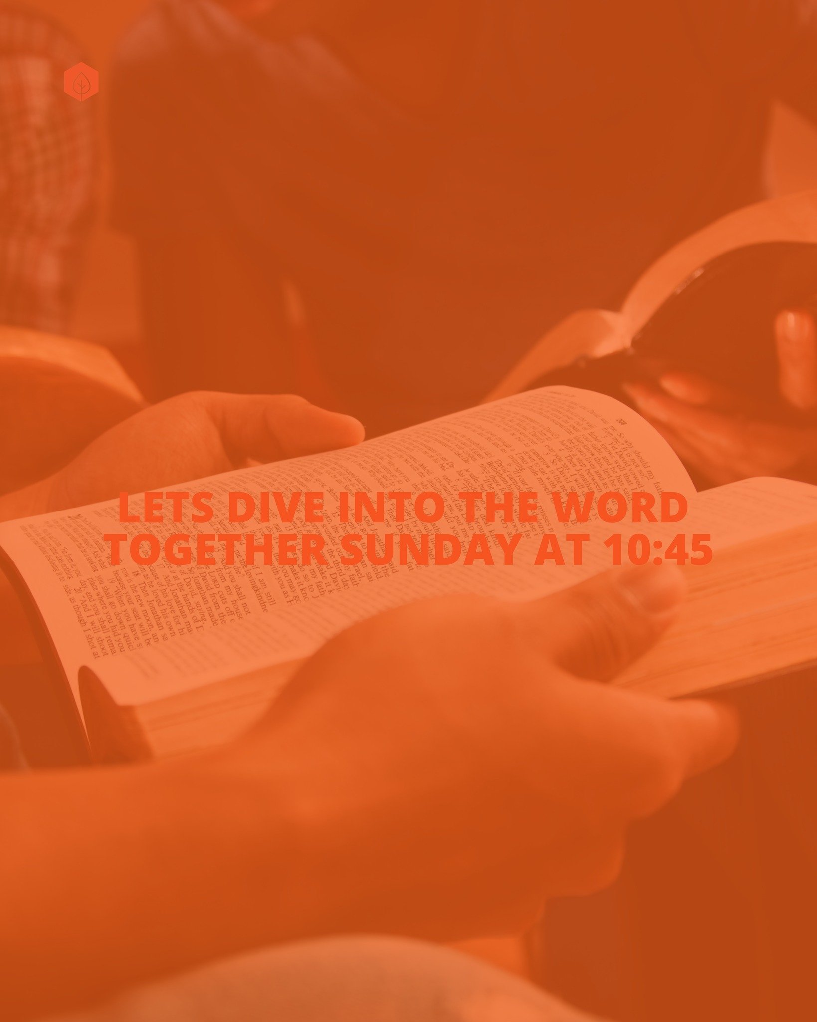 There&rsquo;s something powerful about opening God&rsquo;s Word together. 📖

When we read the Bible, our faith grows.
When we gather as the Church, our faith is strengthened.
And when we do both we&rsquo;re changed.

We weren&rsquo;t meant to walk t