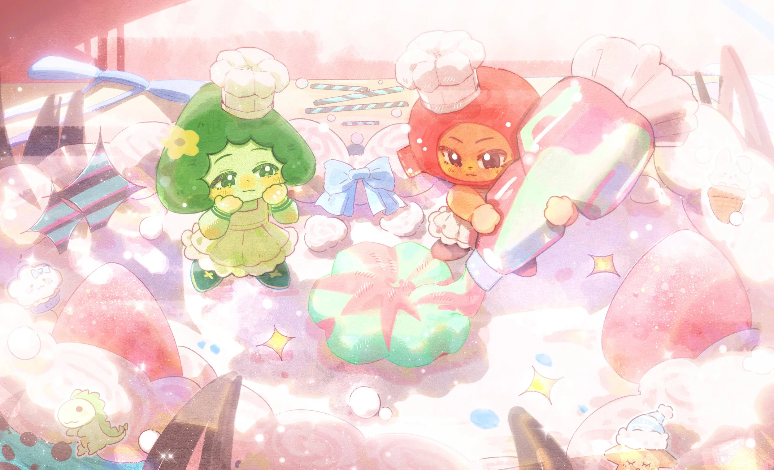 Bubby Loves Baking Print
