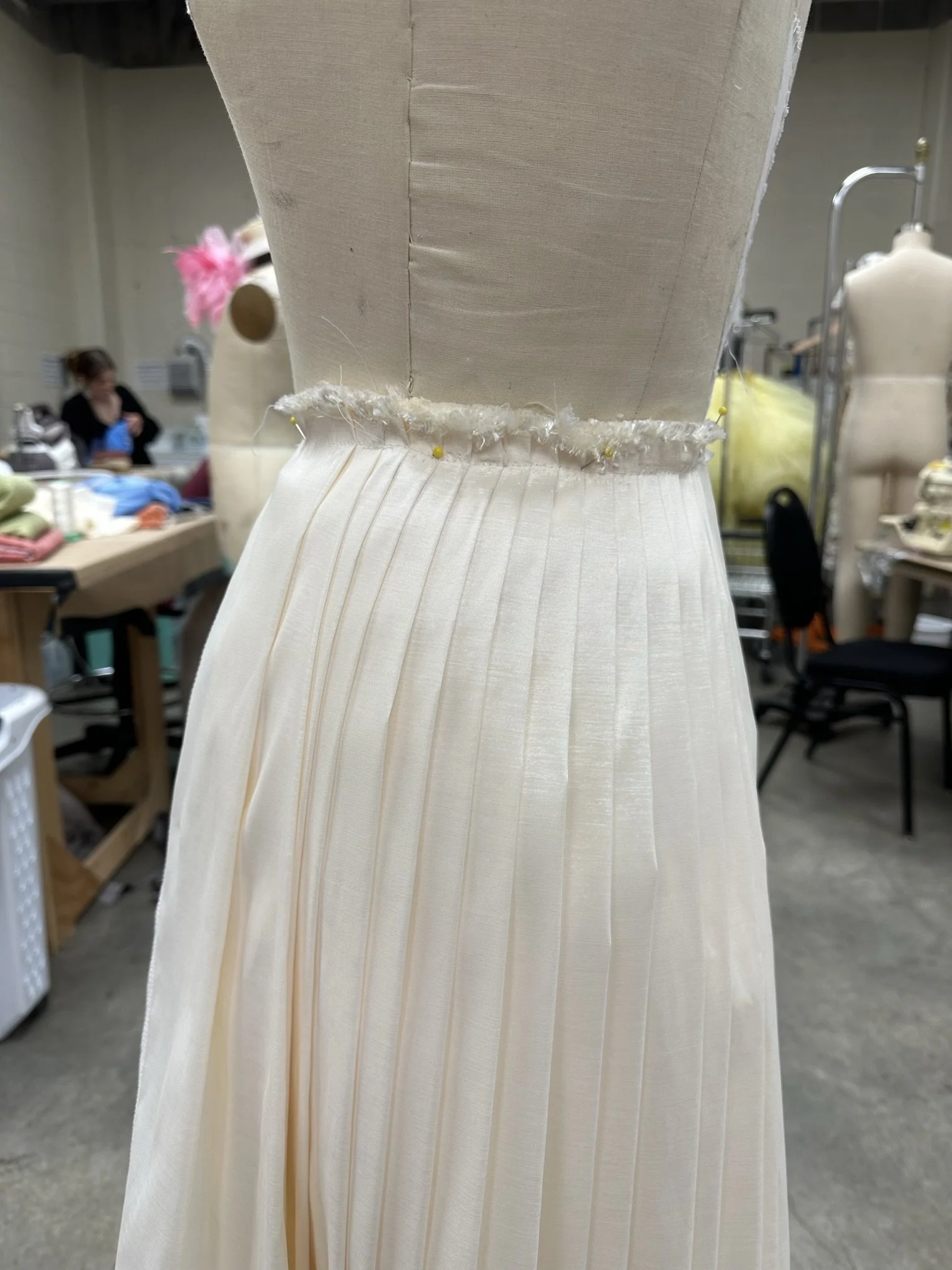 Finale skirt progress