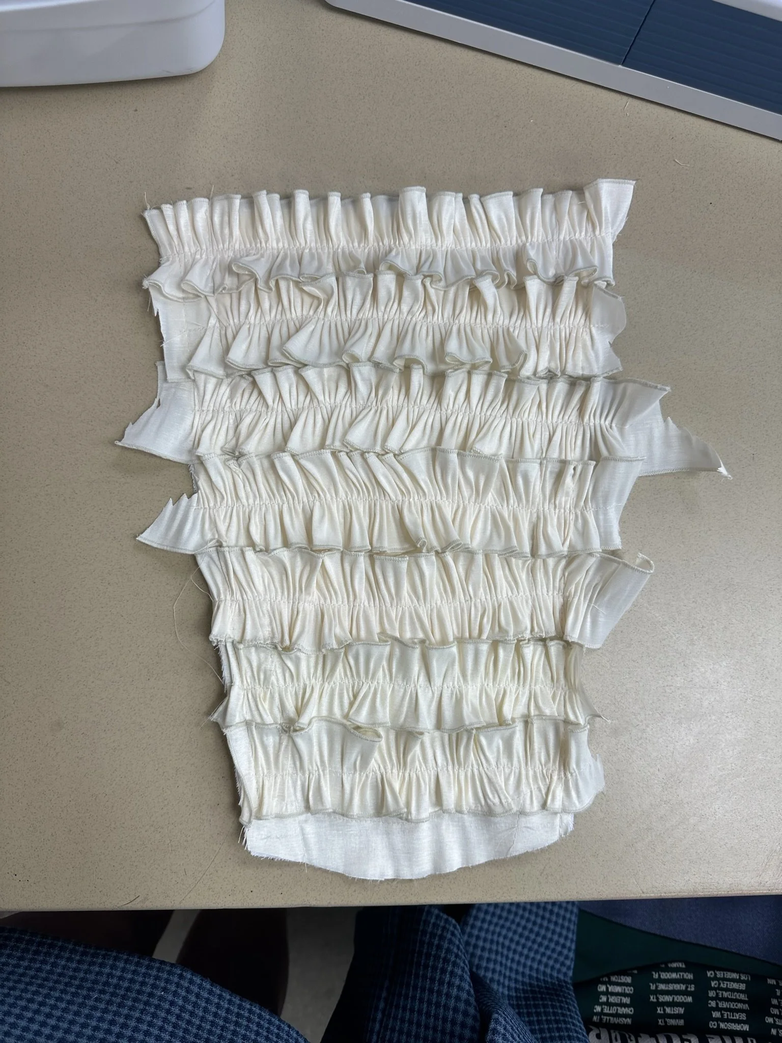 Finale Bodice Stomacher: progress