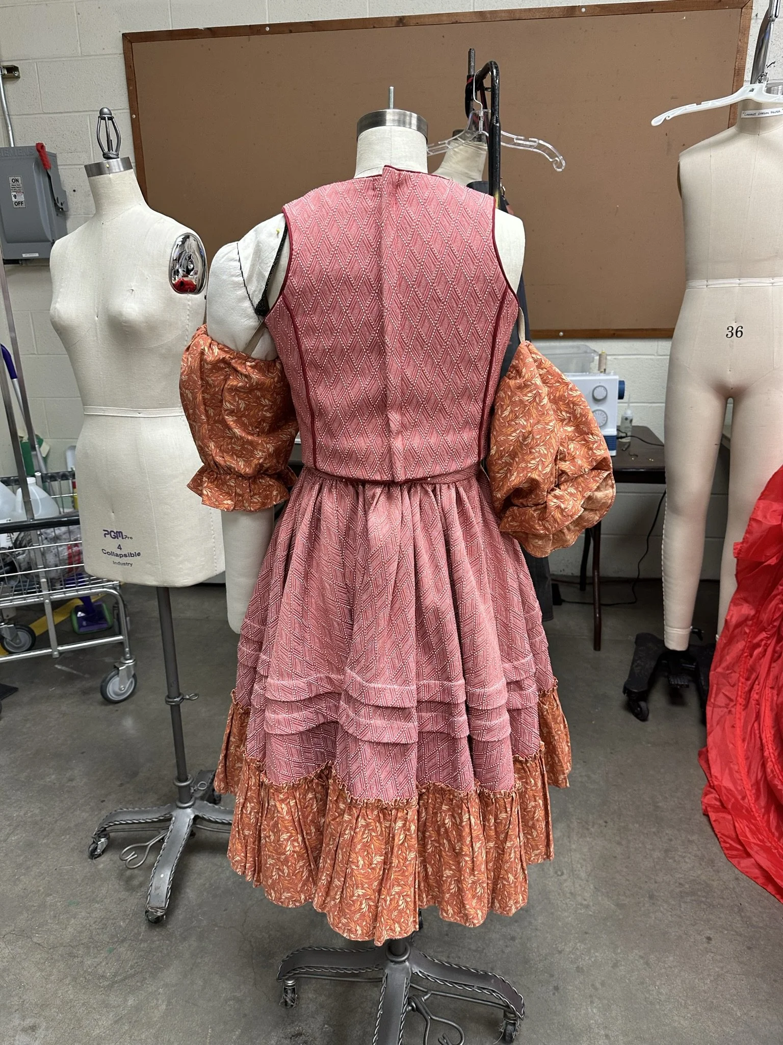 Red Silly Girl Back