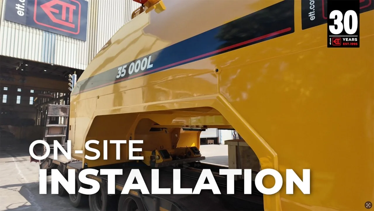ETT's on-site equipment installation advantage