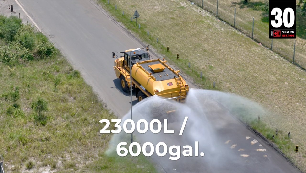 Compact power on site - ett contractor water trucks for construction &amp; quarries