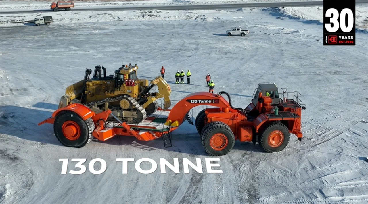 ETT mining lowbed trailers - iso-certified, safe &amp; efficient equipment transport