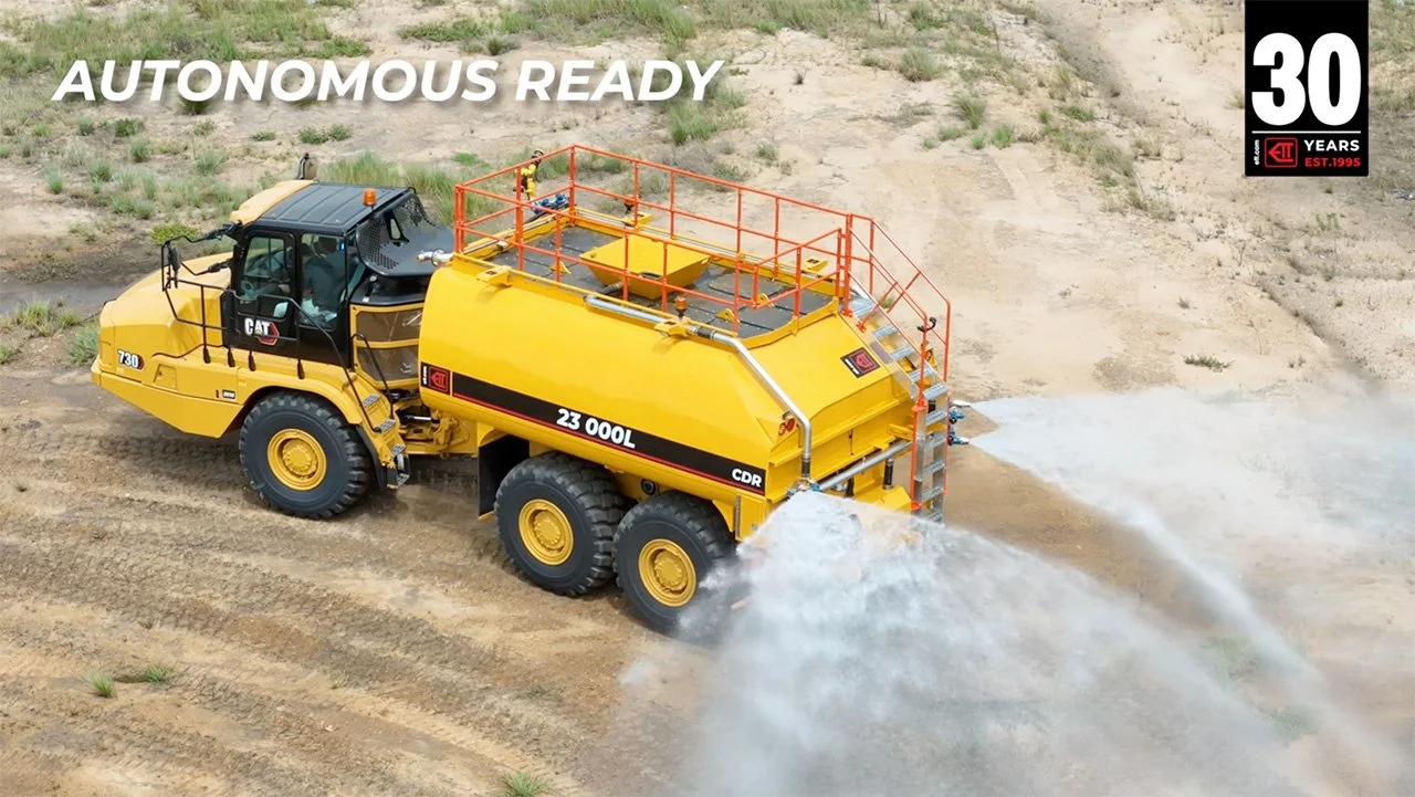 AUTONOMOUS READY - ETT CDR-F Spray System.