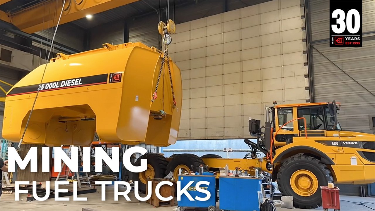 Efficient Fuel storage solutions - ETT 25 000L diesel tank installation