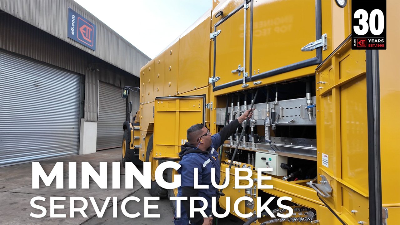 ETT Lube Service Truck - Maximum service access and dust-protected design