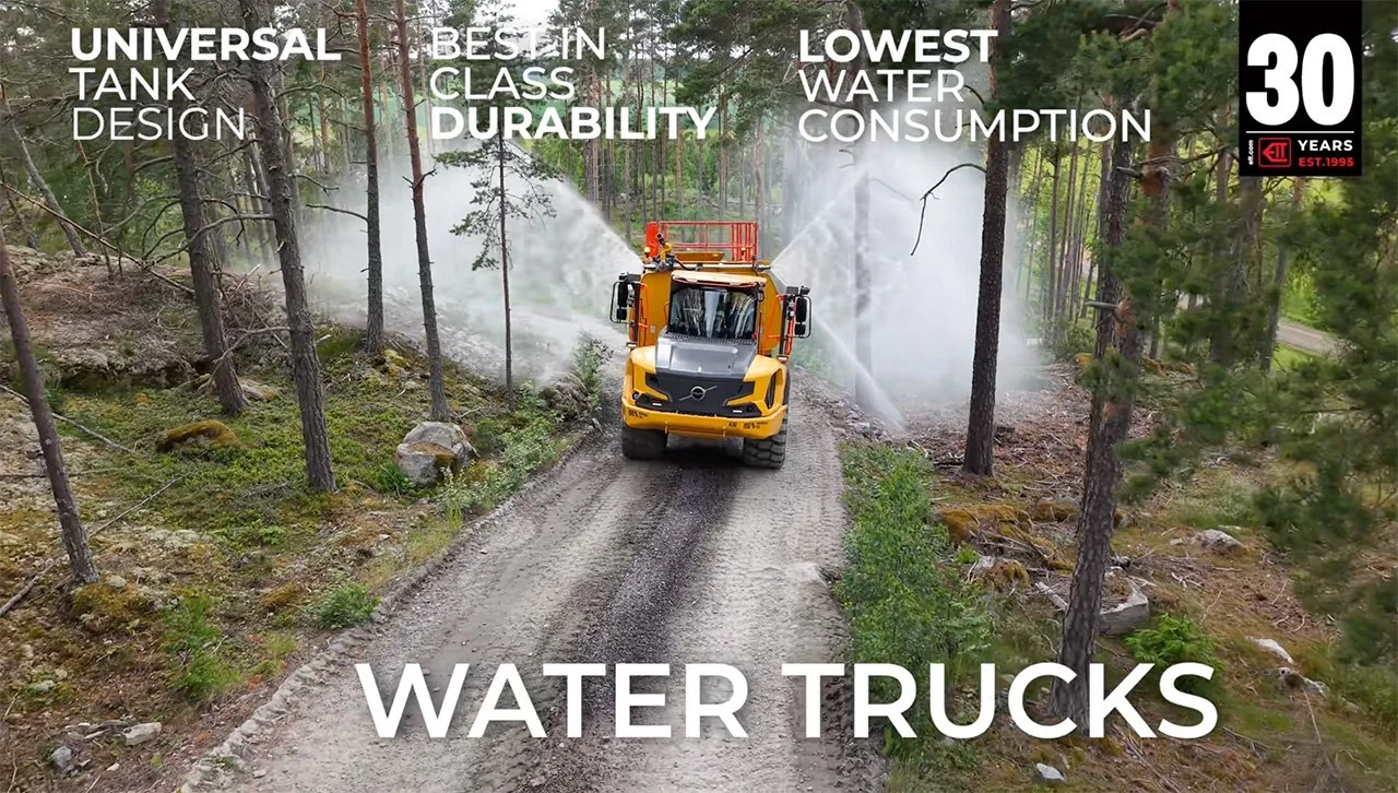 Less Water. More Coverage. Built to Last. ETT Contractor Water Trucks