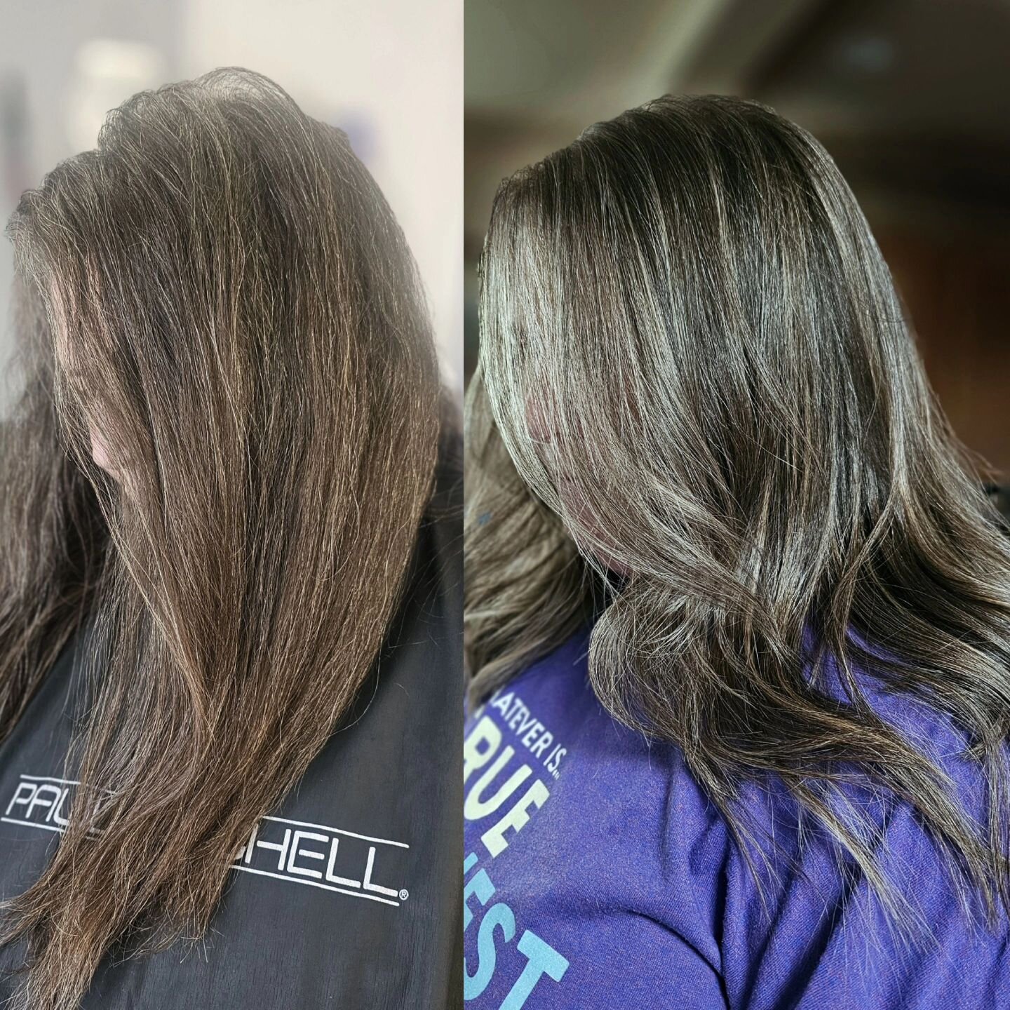 From all angles! Sophisticated and sassy new look! 
Fresh haircut with beautifully blended highlights! 

#transformationwednesday #hair #hairstylist #hairgoals #newhair #homesalon #blended #highlights #wellahaircolor #blondorwella #haircut #colorados