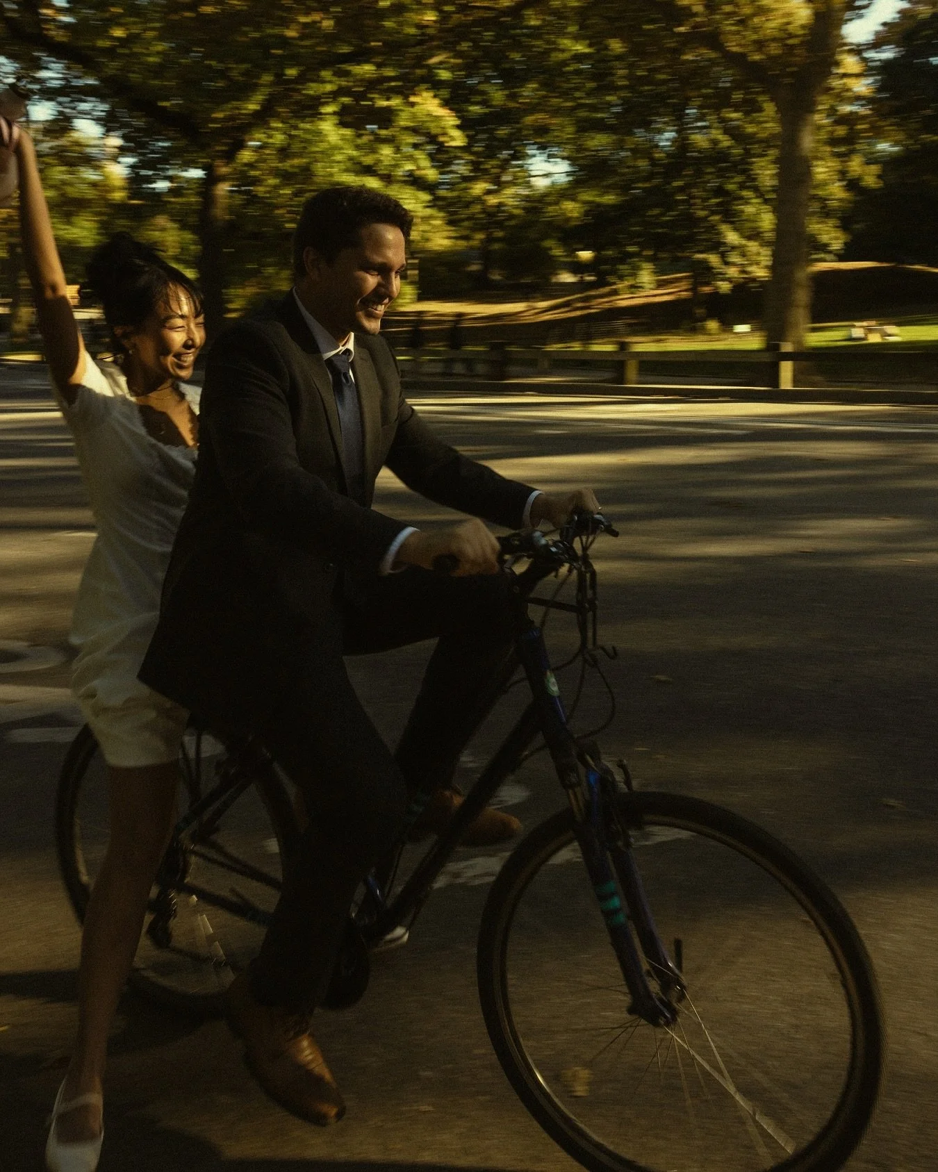 Yura &amp; Luca&rsquo;s elopement in Central Park.
&mdash;&mdash;
I watch everyone move so fast
towards each other and I think...

how beautiful it is when it moves slow, and takes time, when it&rsquo;s curious, how it lingers.

- butterflies rising 