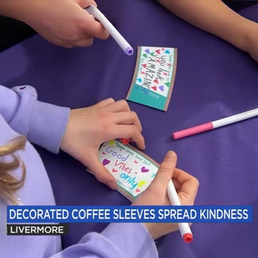 Led by their counselor, Jordan Key, students at Junction Avenue K-8 School are warming hearts with simple notes on coffee sleeves. 📝⁠
⁠
Here at TVC, we instill a love for the environment in our Youth In Nature program. Yet, these students are teachi
