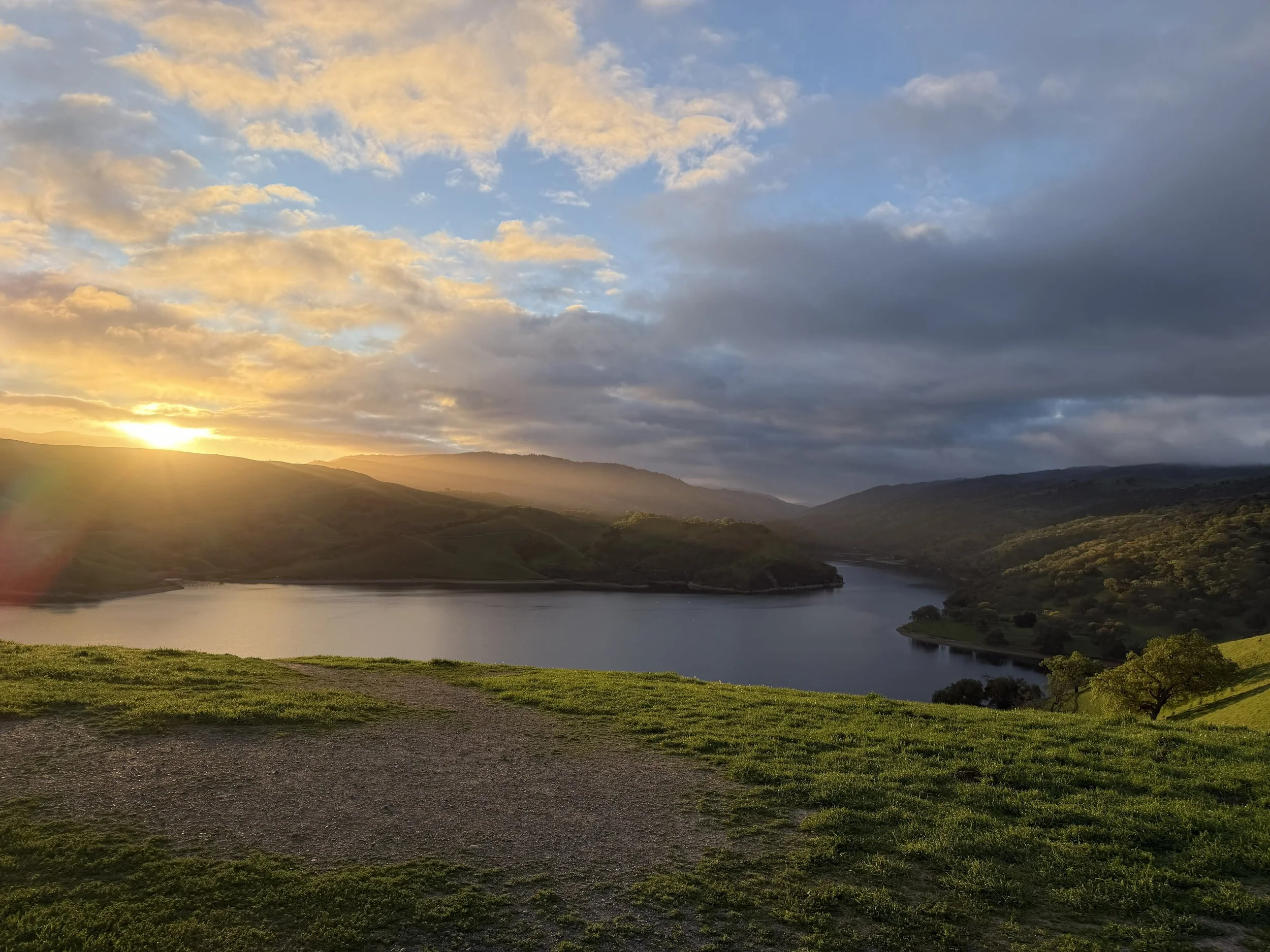 Sunrise at Del Valle by Dean Simpson 

Beautiful sunrise at Lake Del Valle