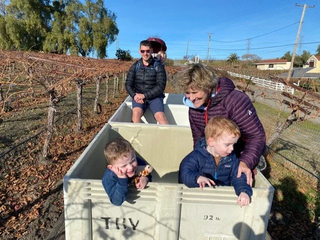 Scott's Wife, Lisa, Son, and Two Grandchildren