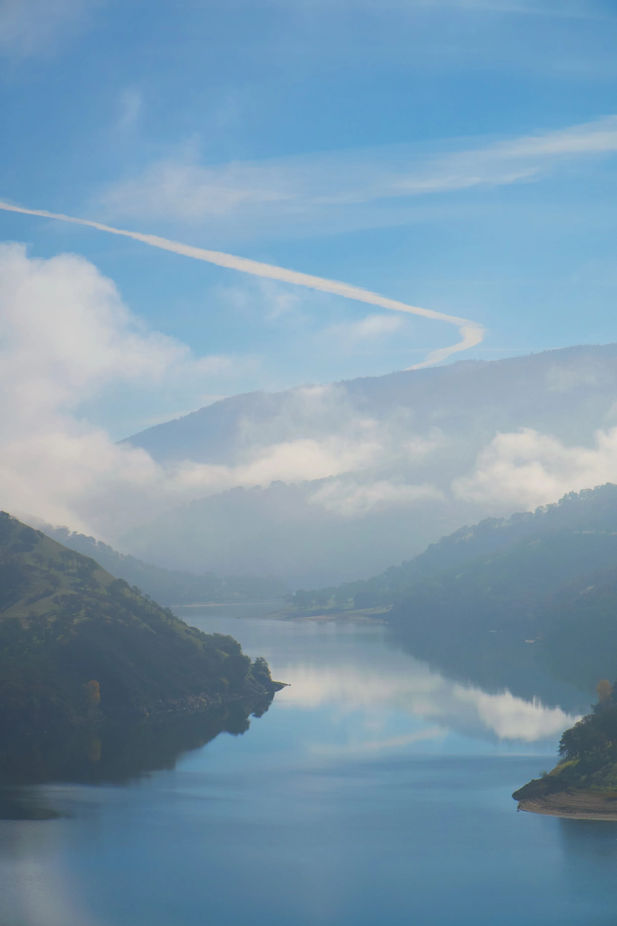 Bright Cloudy Mornings by Spencer DeMera  

on Lake Del Valle