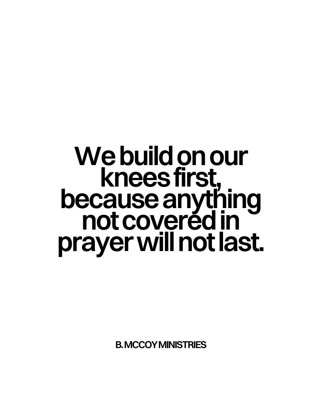 📖 &ldquo;Unless the Lord builds the house, the builders labor in vain.&rdquo; &mdash; Psalm 127:1⁠
⁠
In a world that tells you to hustle harder &mdash; Heaven calls you to kneel deeper. Every strategy, every vision, every room you step into must fir