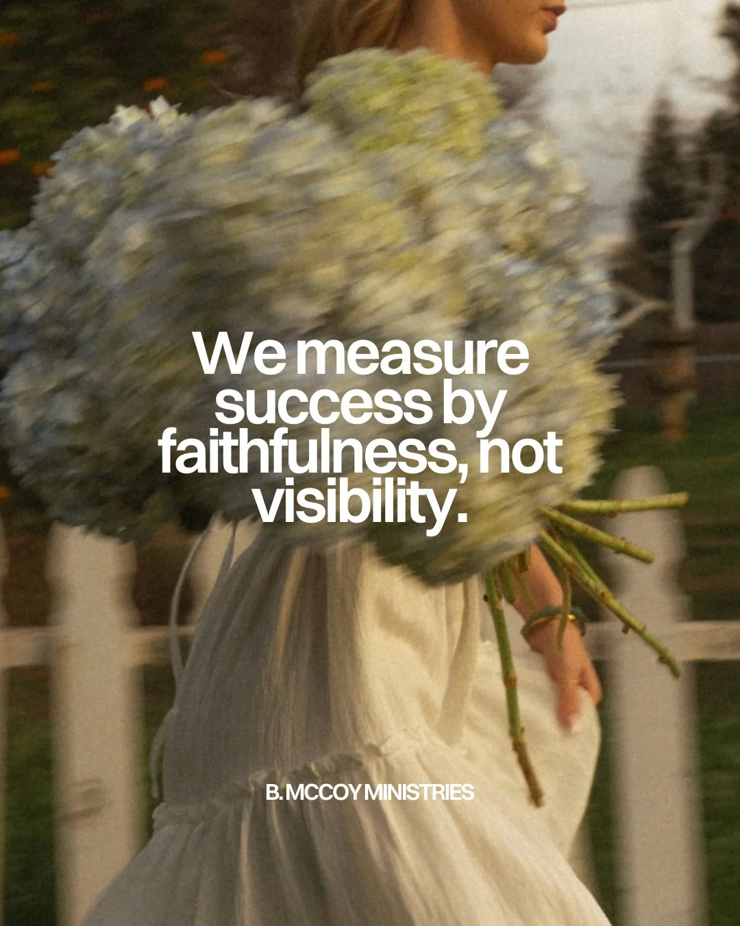 In a world that chases followers, applause, and numbers&mdash;Heaven is still looking for the faithful.⁠
⁠
Not the loudest. Not the most liked.⁠ But the ones who said yes when no one was watching.⁠ The ones who showed up, sowed deep, and stayed obedi