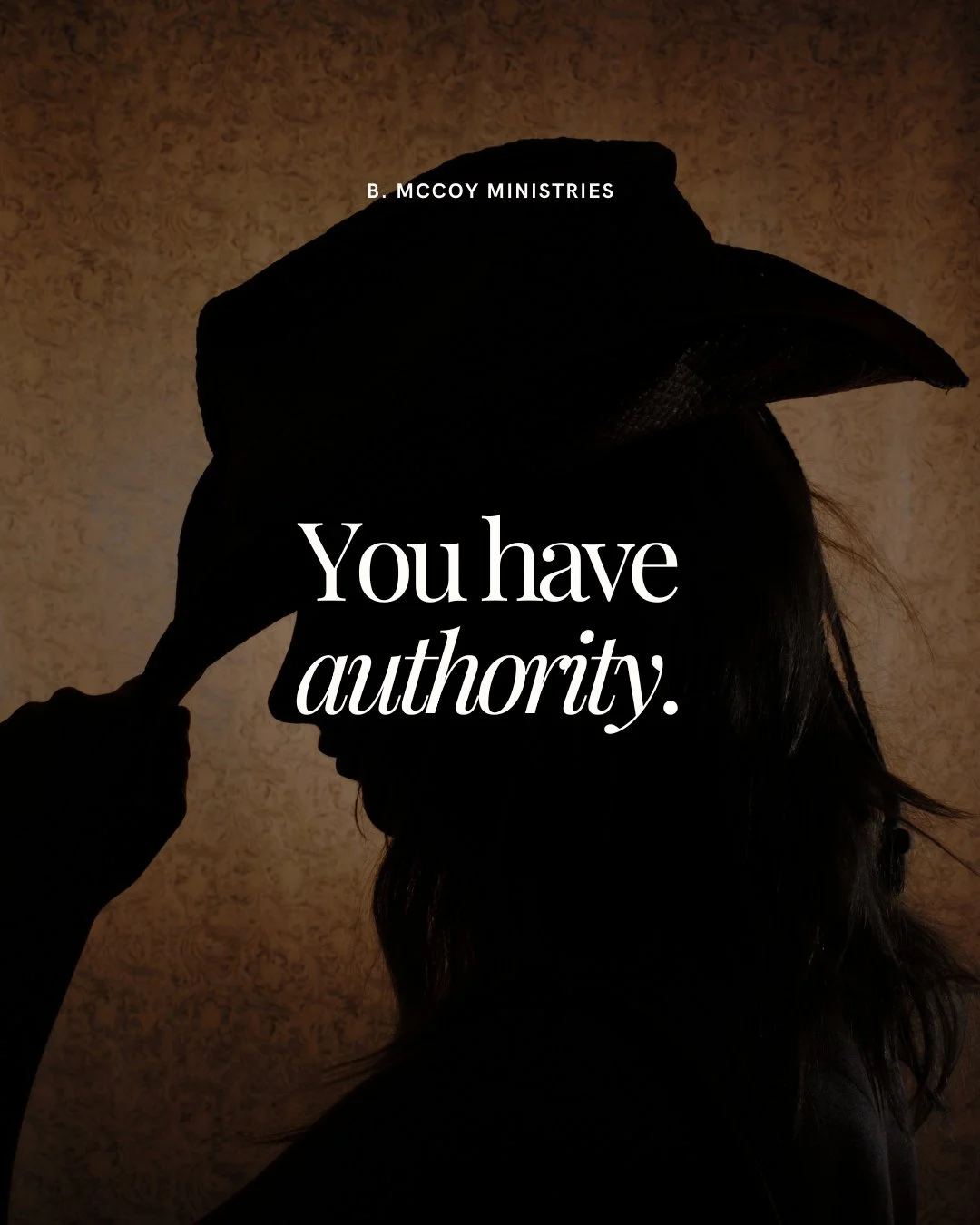 You were given authority.⁠
⁠
Not to shrink.⁠
Not to retreat.⁠
Not to coexist with what tried to intimidate you.⁠
⁠
Luke 10:19 wasn&rsquo;t symbolic.⁠
It was instruction.⁠
⁠
LET'S TREAD LADIES 👢