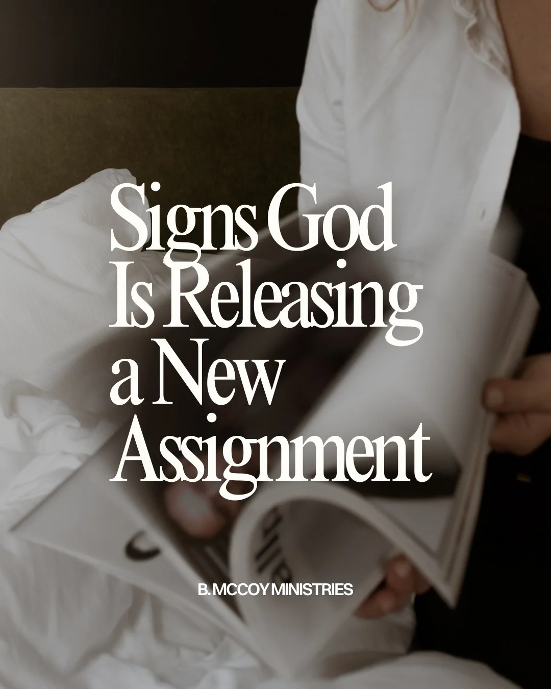 Sometimes new assignments don&rsquo;t arrive with a loud announcement.⁠
⁠
They begin with a stirring.⁠
A shift in prayer.⁠
A sense that what once worked is no longer the whole story.⁠
⁠
Pay attention to what God is highlighting.