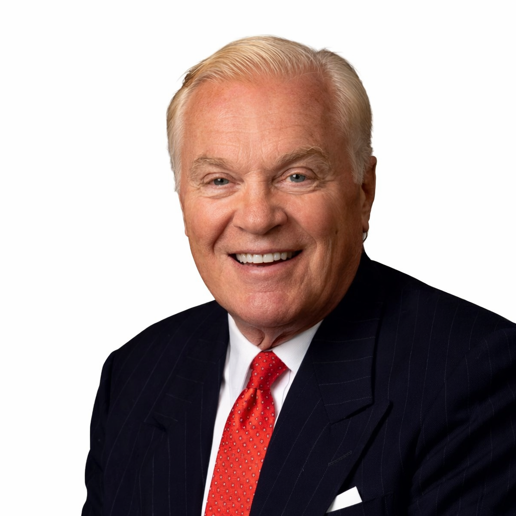 Outline of the United States map with text 'US RAD MGMT' on a dark blue background; 'US' and 'MGMT' in white, 'RAD' in red.