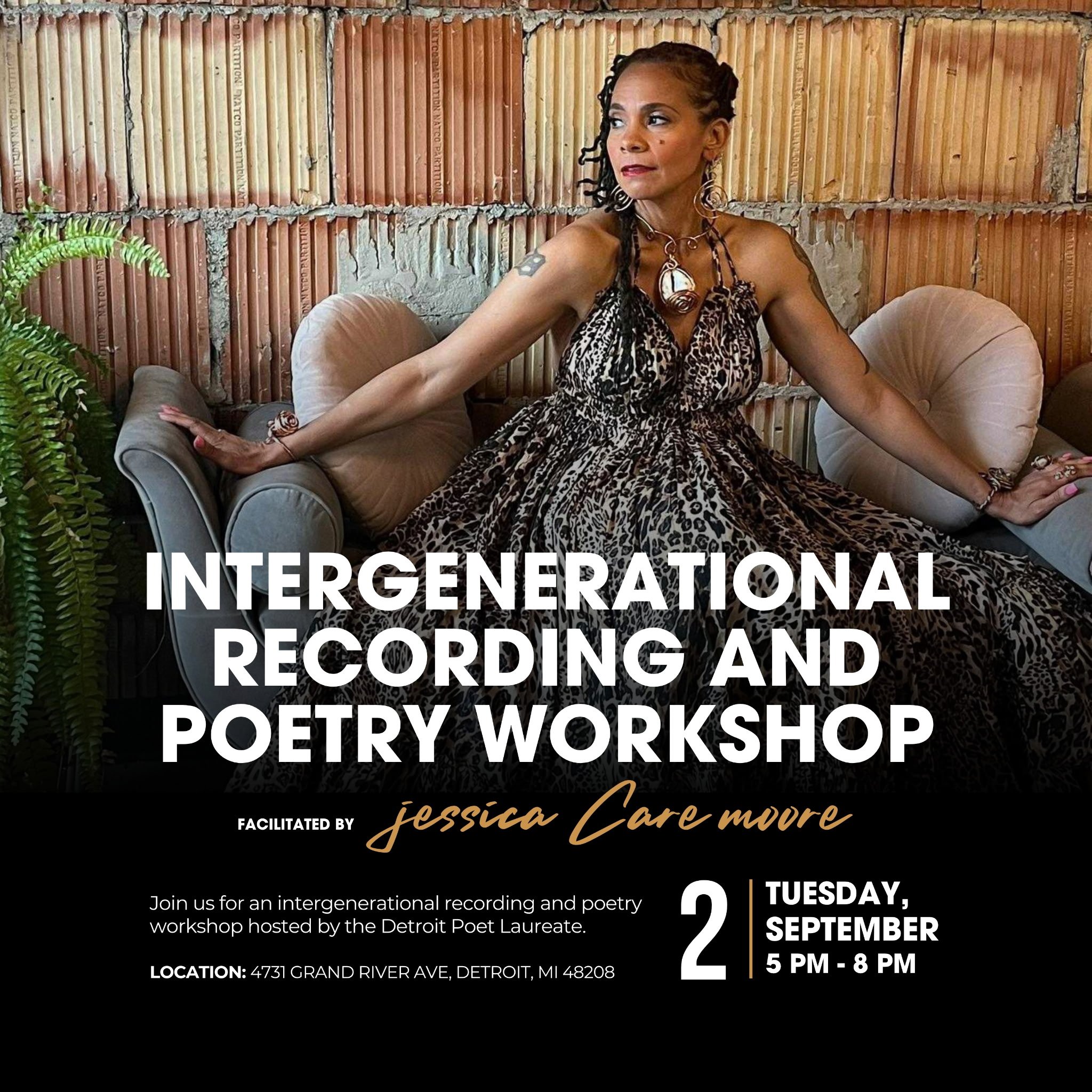 INTERGENERATIONAL RECORDING AND POETRY WORKSHOP