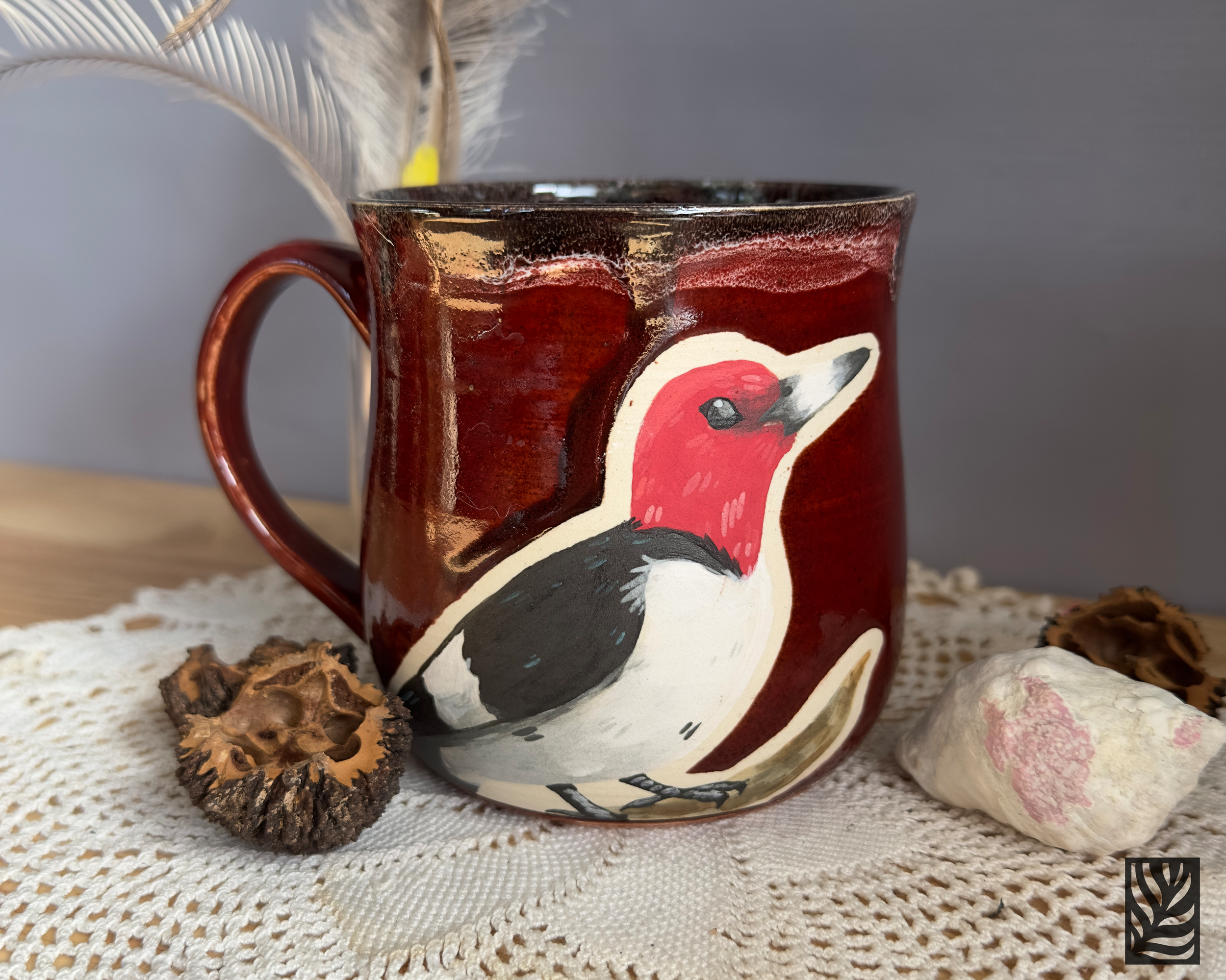 "Severson Dells Winter: Red-headed Woodpecker, 2025"