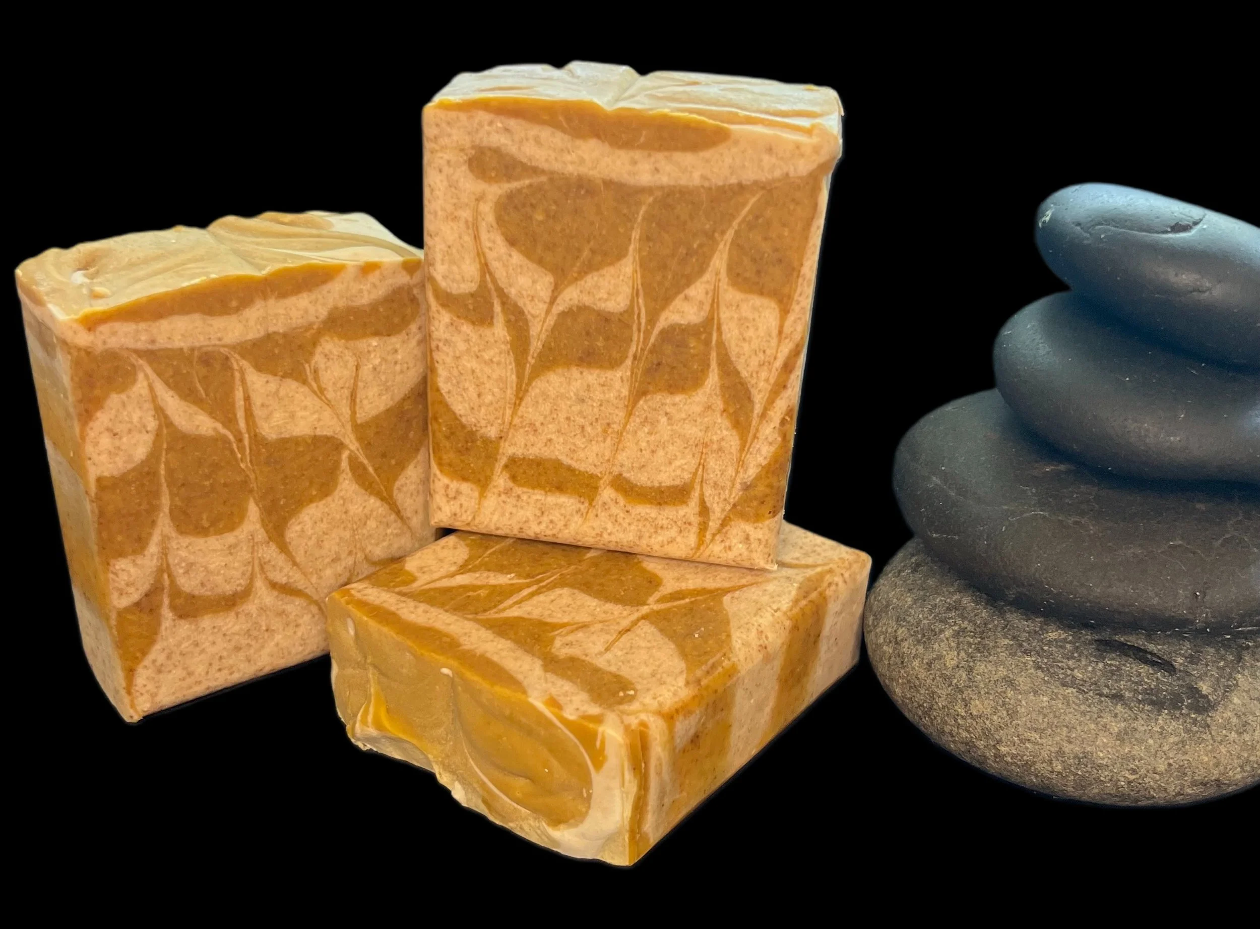 Vegan Lemongrass and Lemon Eucalyptus Coconut Milk Soap with Persimmon