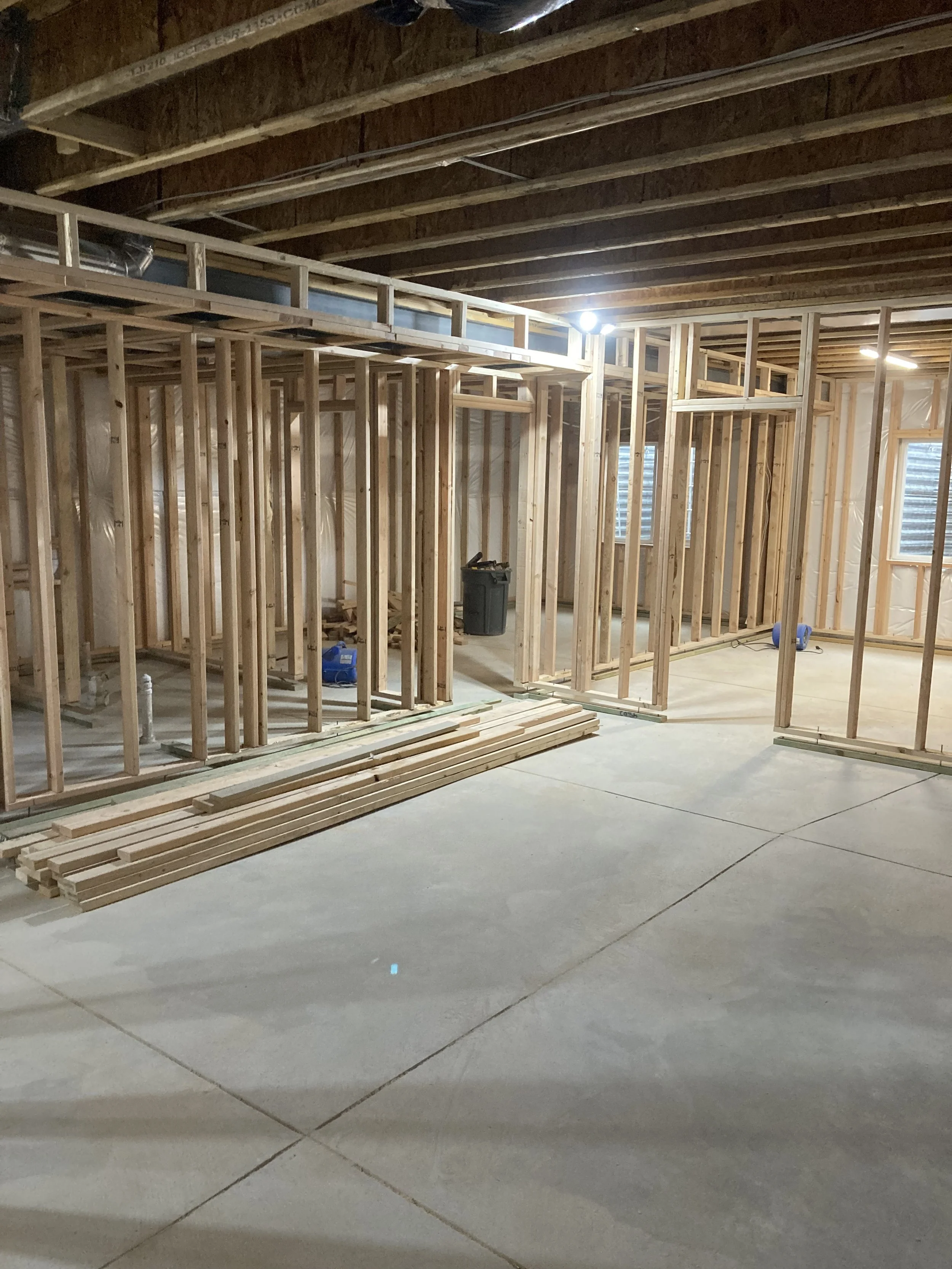 More space in the basement