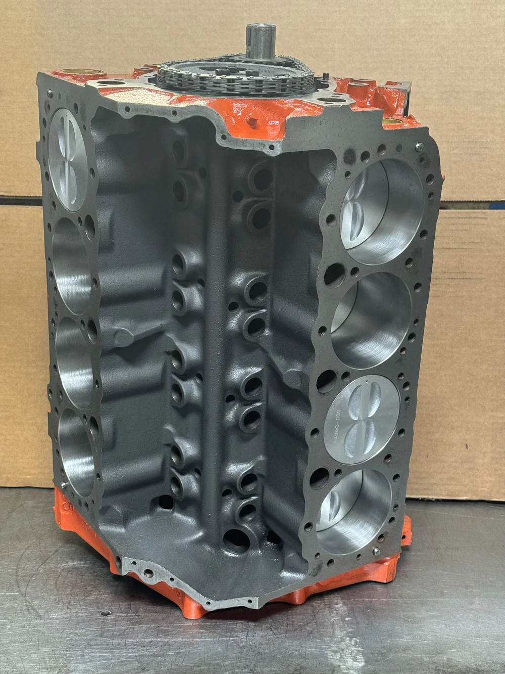 Chevy 5.7L 350 Engine (Short Block) — Record Crankshaft