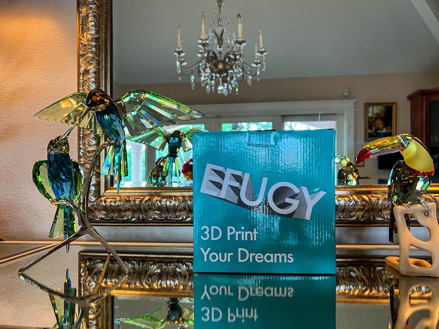 Transforming the ordinary into the extraordinary with @EFUGY&rsquo;s premium 3D Printer Filament. 🌟 Whether it&rsquo;s the delicate wings of a @swarovski hummingbird or the bold beak of a toucan, the only limit is your imagination. Embrace the art o