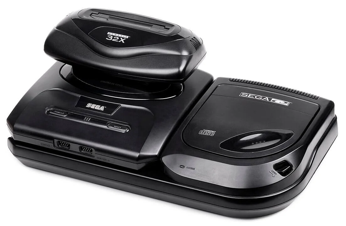 Sega Genesis with both the 32X and CD add-ons.jpg