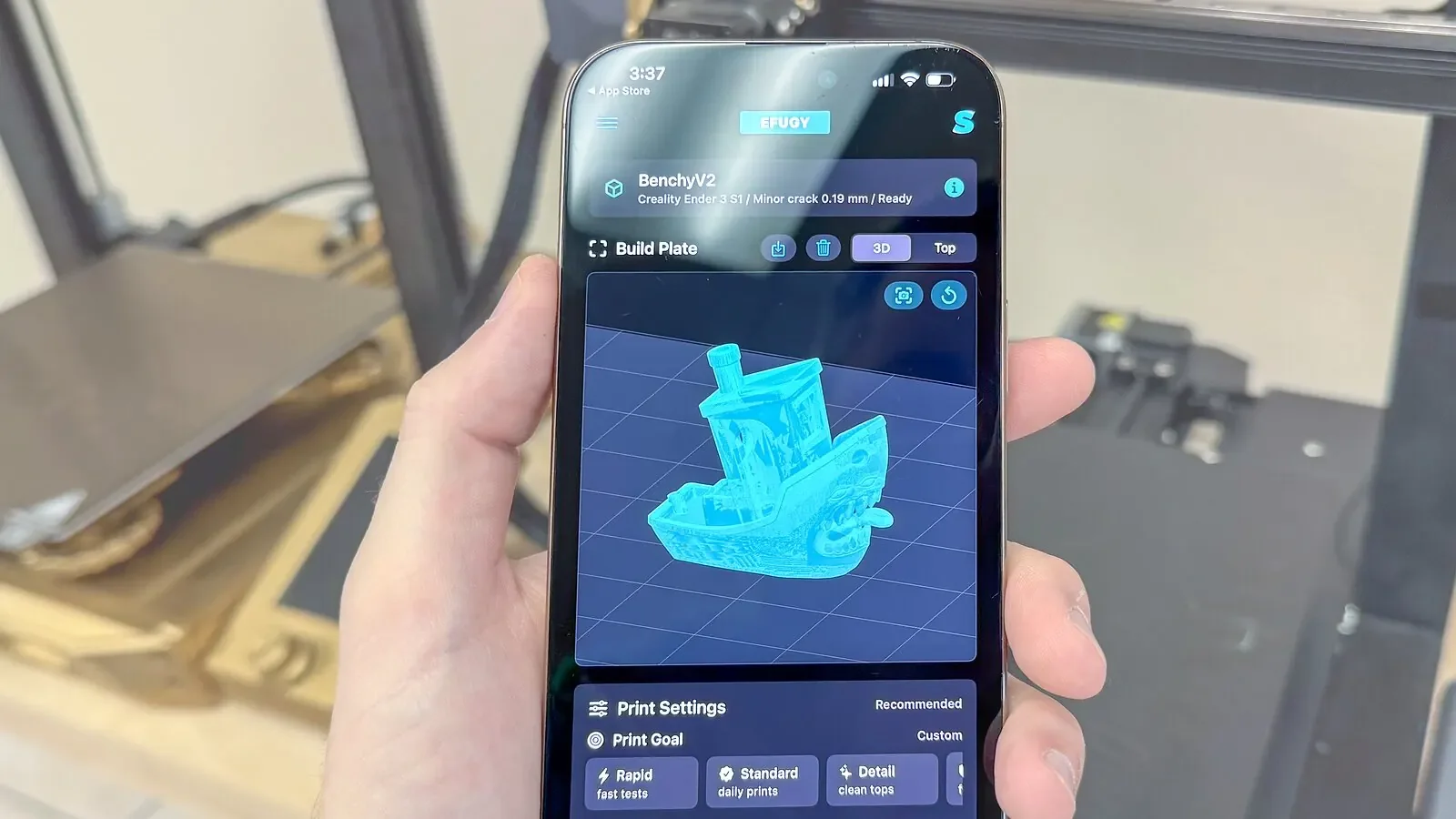 EFUGY 3D Slicer is Live for iPhone and iPad