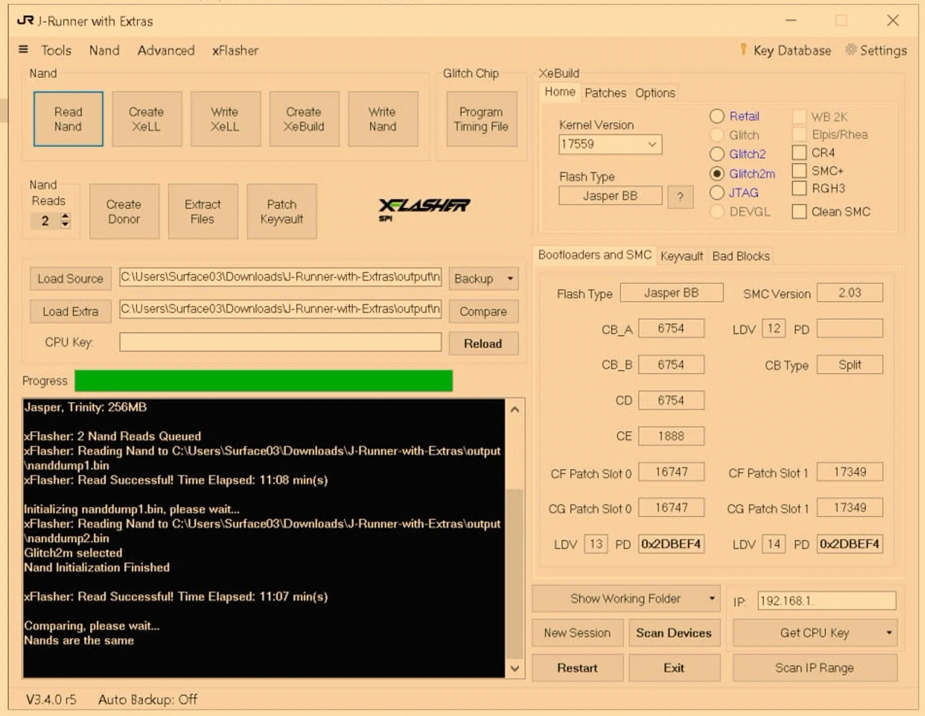XBOX Jrunner NAND Reading Screen Step 5.jpg