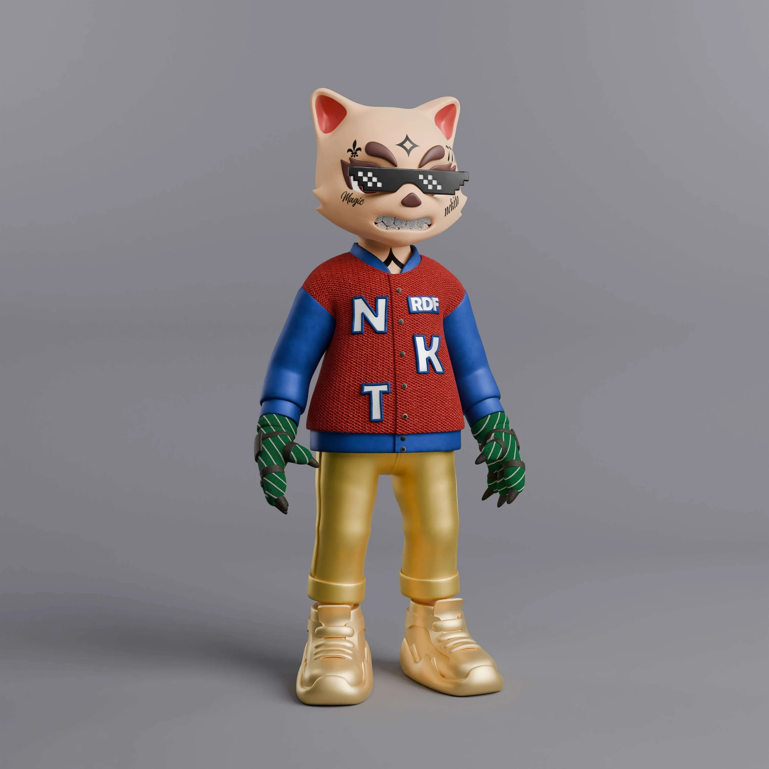 NEKITO #102 — varsity drip + meme-glasses swagger