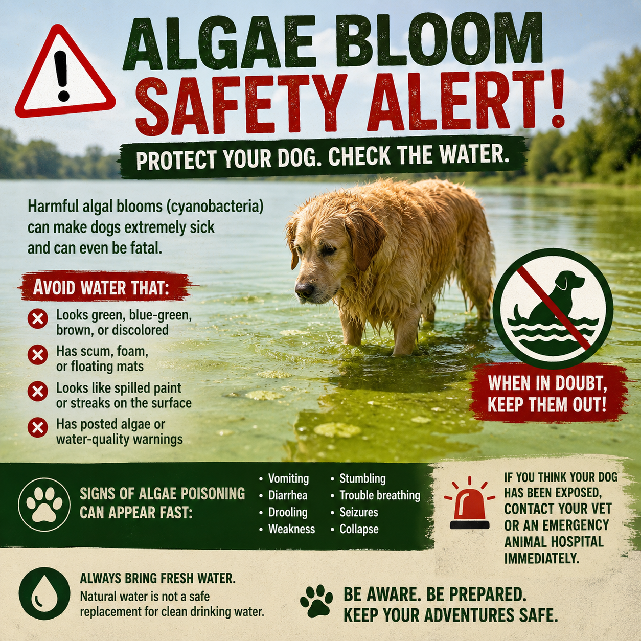 Algae Bloom Safety Alert