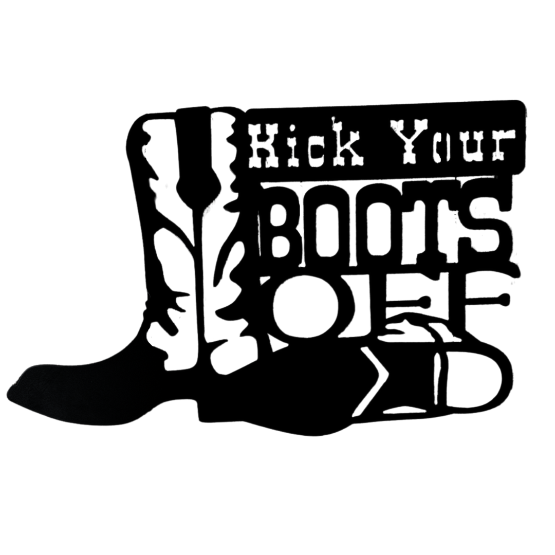 'Kick Your Boots Off' Wall Art