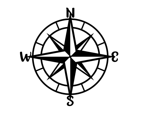 Explore the Unknown' Compass Wall Art